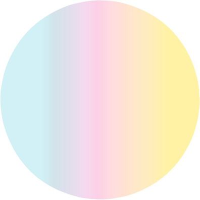 Laternenzuschnitt Transparentpapier 20 Blatt, regenbogen, rund