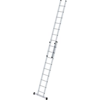 Günzburger Steigtechnik Sprossen-Schiebeleiter 2tlg. mit Standard-Traverse 2 x 9 Spro