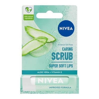 Nivea Pflegendes Lippenpeeling Aloe, 4.8g