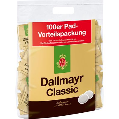 Dallmayr Kaffee 145 000 000 Dallmayr Classic Pads 100 St