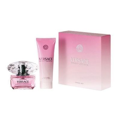 Versace Bright Crystal Set: EdT 50ml + Bodylotion 100ml