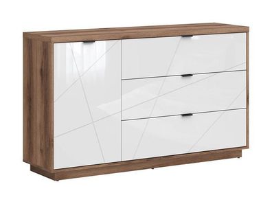 Kommode Forn Sideboard Schubladenschrank 42,5 x 156 x 93 , Braun