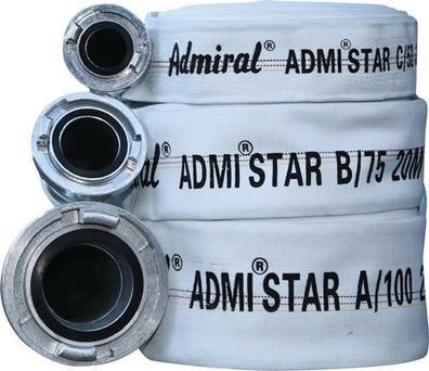 Admiral Bau-/Industrieschlauch Admi Star 602 ID 25 mm L.20 m Storz D - 602-025-20