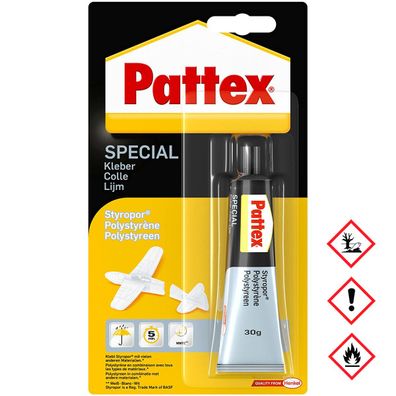 Pattex Styropor Tube Spezialkleber schnell härtend und wasserfest 30g