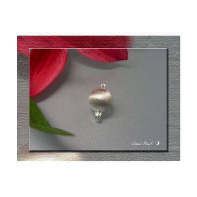 Luna-Pearls - Kugelschließe - 925/- Sterlingsilber - 10mm - 5er-Pack