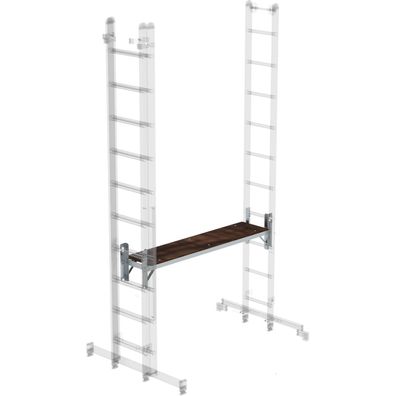 Günzburger Steigtechnik Bausatz-Arbeitsdiele zu Mehrzweckleiter 3tlg. - 030299