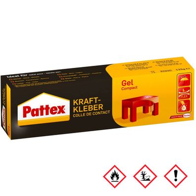 Pattex Kraftkleber Compact Gel Tube extra starker Kleber 125g