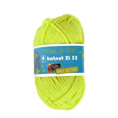 50g hatnut XL55 - Farbe 82 - neongelb