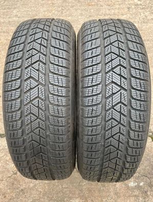 2x Winterreifen 215/60 R17 100V XL Pirelli Scorpion Winter Ecoimpact DOT18 6,7-7mm