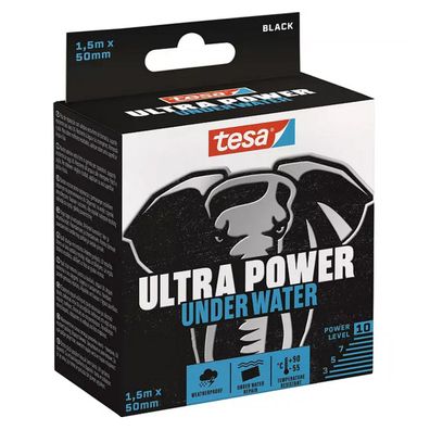 tesa Ultra Power Under Water Wasserfestes Klebeband 1.5m x 50mm