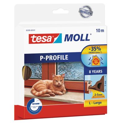 tesa tesamoll P Profile Schaumstoff Dichtband braun Selbstklebend