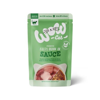 WOW Cat Filets Huhn in Sauce 16 x 85g (29,34€/kg)