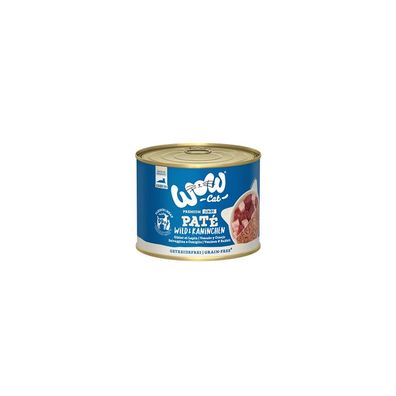 WOW Cat Senior Wild & Kaninchen 6 x 200g (24,92€/kg)