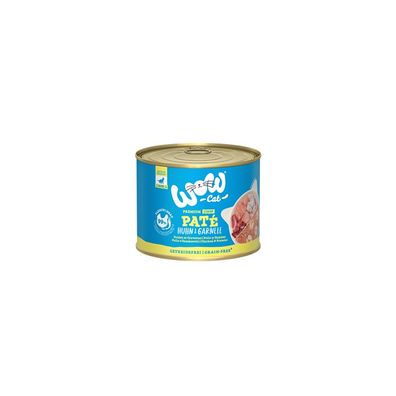 WOW Cat Junior Huhn & Garnele 12 x 200g (20,79€/kg)