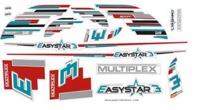 Multiplex EasyStar Easy Star Dekorbogen Dekorsatz Decal 1-01498