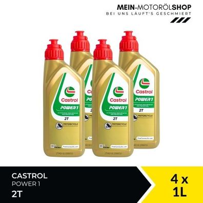 Castrol Power 1 2T 4x1 Liter