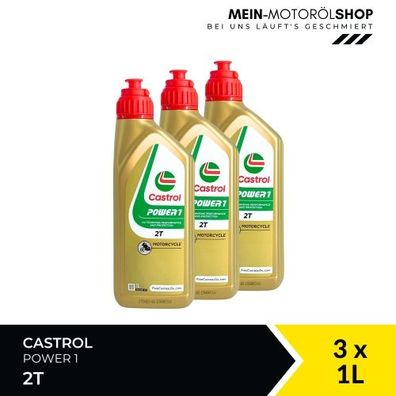 Castrol Power 1 2T 3x1 Liter