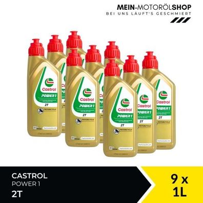 Castrol Power 1 2T 9x1 Liter