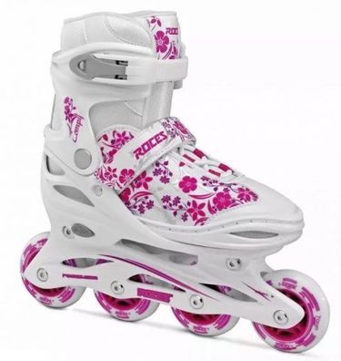 Compy 8.0 Inline-Skates Softboot Mädchen Weiß/Rosa Größe 34-37