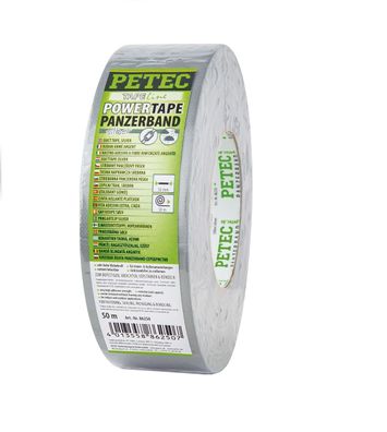 Petec Power Tape Panzerband Silber 50 mm x 50 m