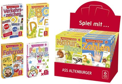 ASS 225 72840 Lernspiel Schule 4-fach sortiert