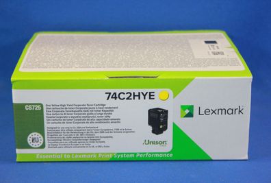 Lexmark 74C2HYE Toner Yellow -A