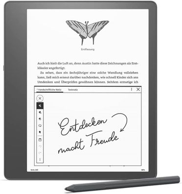 Amazon Kindle Scribe 16GB und Standard-Eingabestift, Kindle zum Lesen, Schreiben,