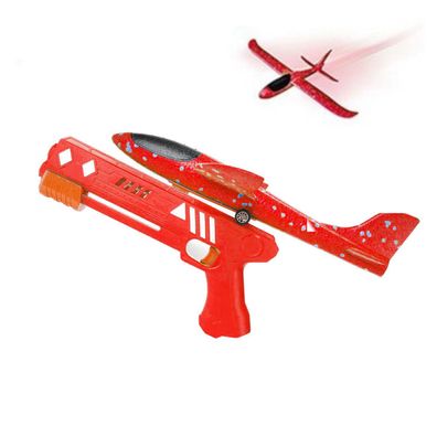 Toi-Toys - AIR Schaumstoff-Flugzeug mit Shooterpistole