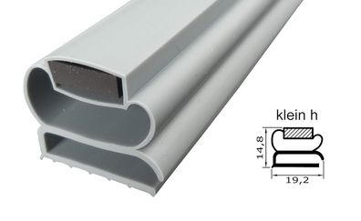 Magnetdichtung Profil klein h 2000mm inkl. Magnetband Kühlschrank Dichtung