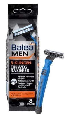 Balea Men Einwegrasierer, 8 Stück CEO-Angebot