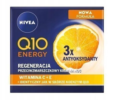 Nivea Q10 Energy Nachtcreme zur Regeneration, 50ml