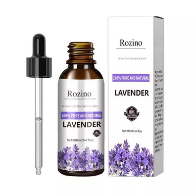 100ml Lavendel Pflanze ätherisches Öl SPA Parfüm Feuchtigkeitsspendende Beruhig