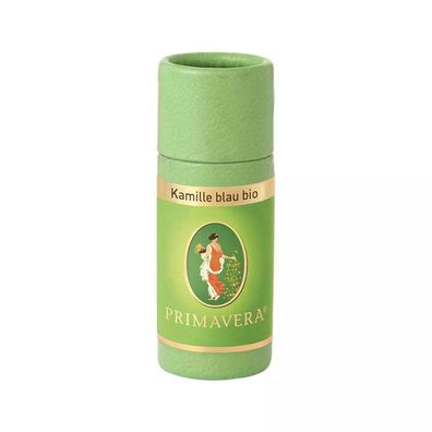 Primavera Kamille blau bio 1ml mit Pipette 100% naturreine Qualität