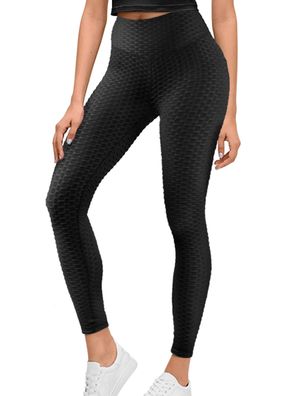 Po-Lifting Leggings mit Wabenmuster – Optimale Formgebung und Komfort