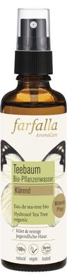 Farfalla Teebaum Pflanzenwasser bio vegan 75ml Gesichtswasser