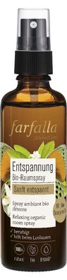 Farfalla Sanft entspannt Orangenblüte Entspannender Bio-Raumspray 75ml