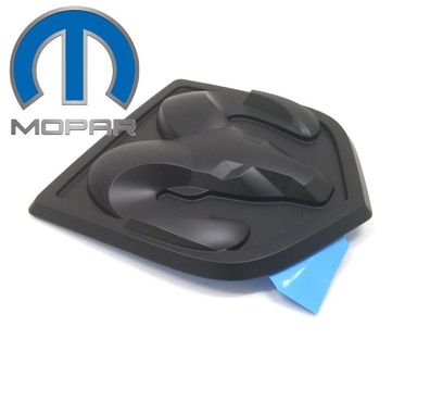 Black Edition Serie" Emblem Ram Head (Heckklappe) (139,7 x 152,4mm) (Mopar)