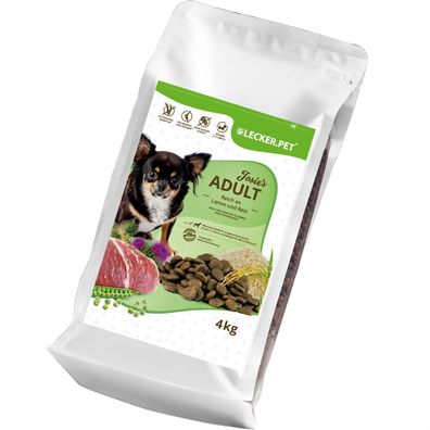 4 - 12 kg Lecker. Pet® Josie's Adult Lamm & Reis Hunde Trockenfutter Vollnahrung