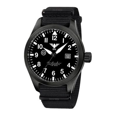 KHS - KHS. Airbsabla. NB - Armbanduhr - Automatik - Airleader Black Steel - Herren