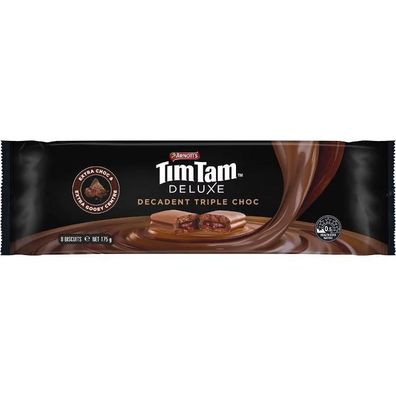 Tim Tam Decadent Triple Choc Biscuits 175 g