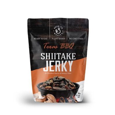 DJ&A Shiitake Mushroom Jerky Texas BBQ 60 g