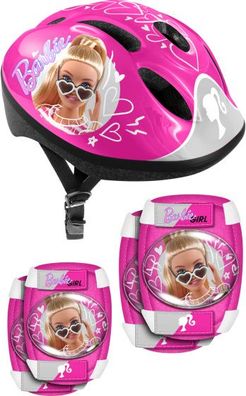 Barbie 5-Teiliger Schlittschuhschutz Rosa/Weiß Größe S