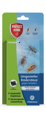 SBM Protect Home Forminex Ungezieferköderdose gegen Schaben, 2 Stück