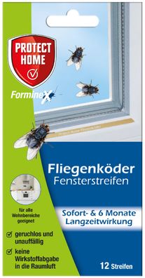 SBM Protect Home Forminex Fliegenköder Fensterstreifen, 2 x 6 Stück