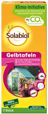 SBM Solabiol Gelbtafeln, 7 Stück