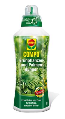 COMPO Grünpflanzen- und Palmendünger, 1 Liter