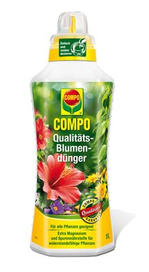 COMPO Qualitäts-Blumendünger, 1 Liter