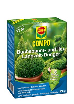 COMPO Buchsbaum- und Ilex Langzeit-Dünger, 850 g