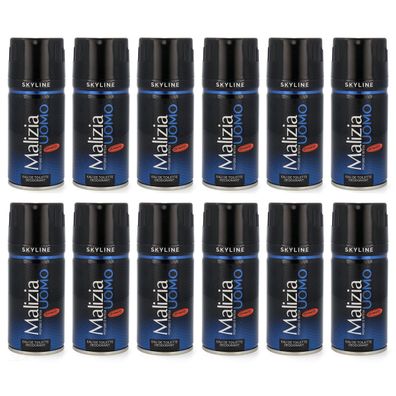 Malizia UOMO Skyline - deodorant EdT 12x 150ml