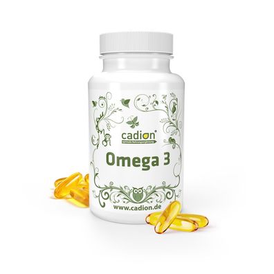 Omega 3 Fischöl 60 Softgelkapseln EPA + DHA 2 Monat´s Packung